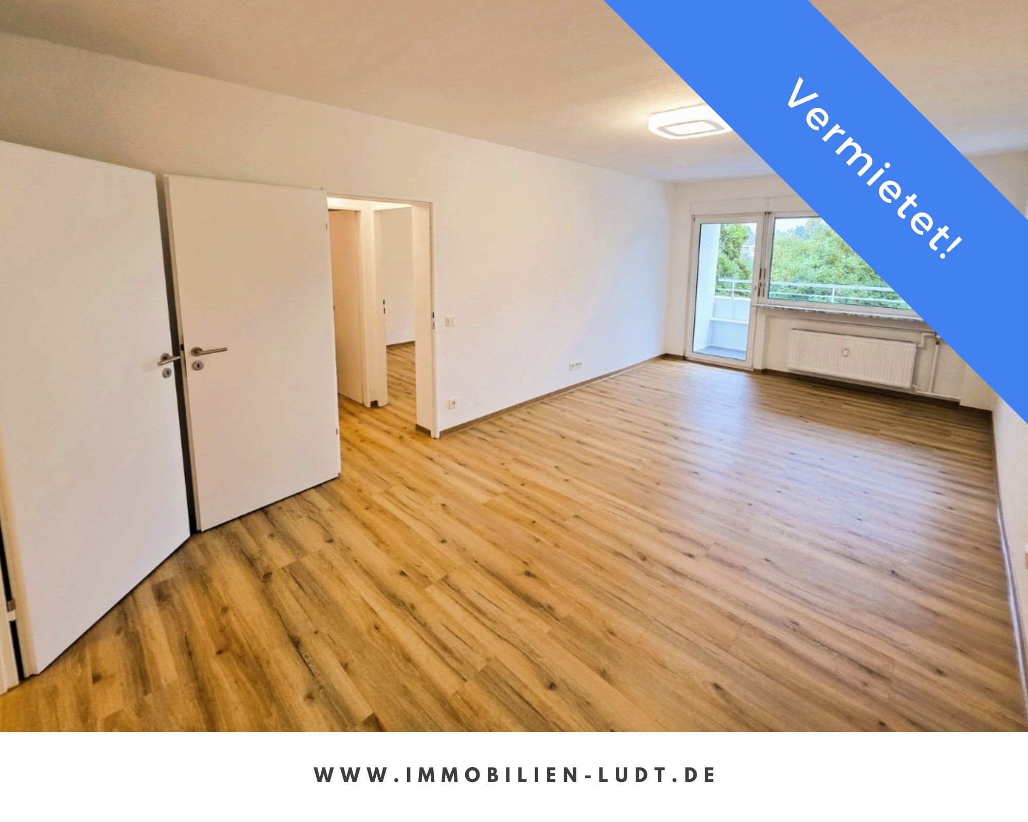 Immobilien Saarland - 2 Zimmer Wohnung mit Balkon in Saarbrücken mieten