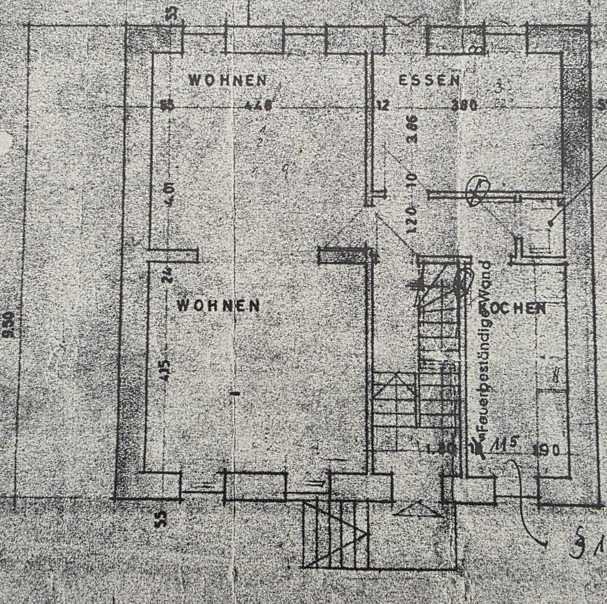 Einfamilienhaus Quierschied Fischbach-Bauplan Erdgeschoss Einfamilienhaus Quierschied Fischbach-Bauplan Erdgeschoss