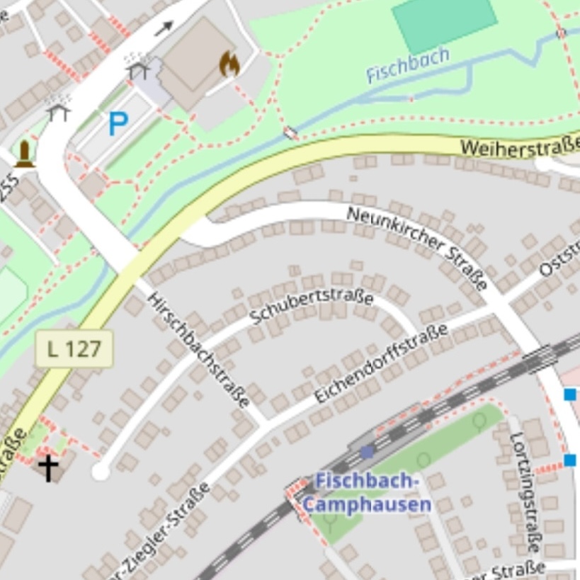 Einfamilienhaus Quierschied Fischbach-Lageplan