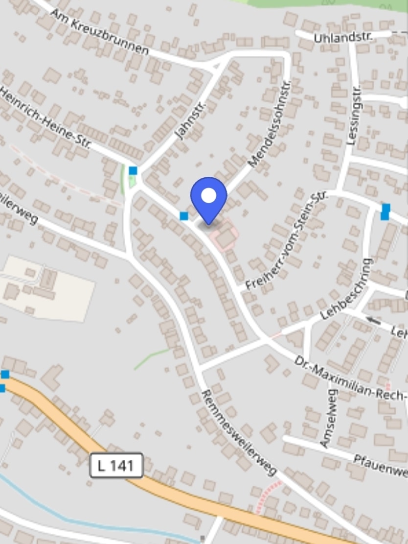 EFH in Ottweiler - Lageplan