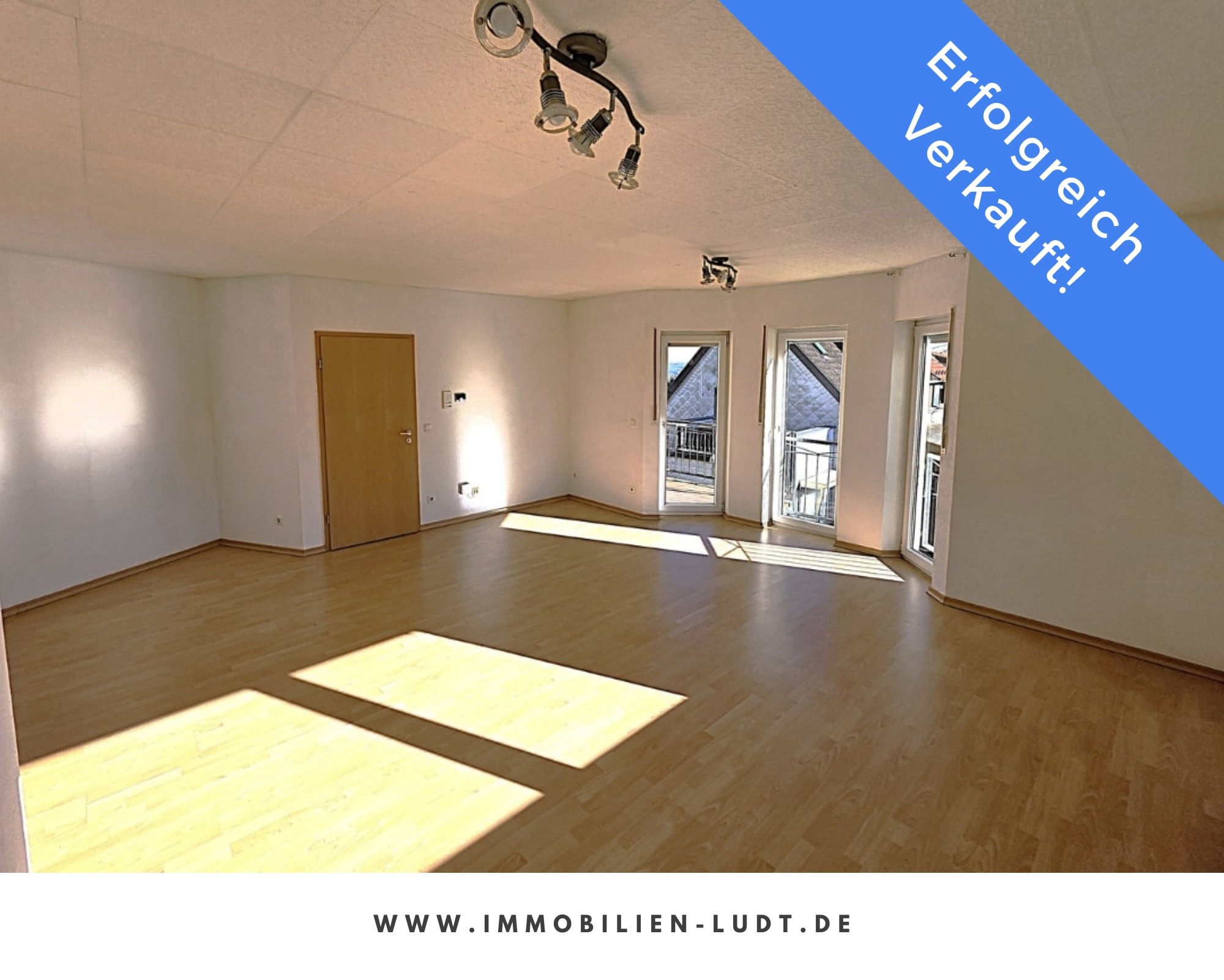 Immobilien Saarland - Lichtdurchflutete Eigentumswohnung in Göttelborn
