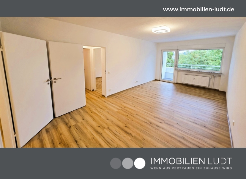 Immobilien Saarland - 2 Zimmer Wohnung mit Balkon in Saarbrücken mieten